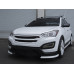 roadruns front radiator grill hyundai santa fe 2012-15